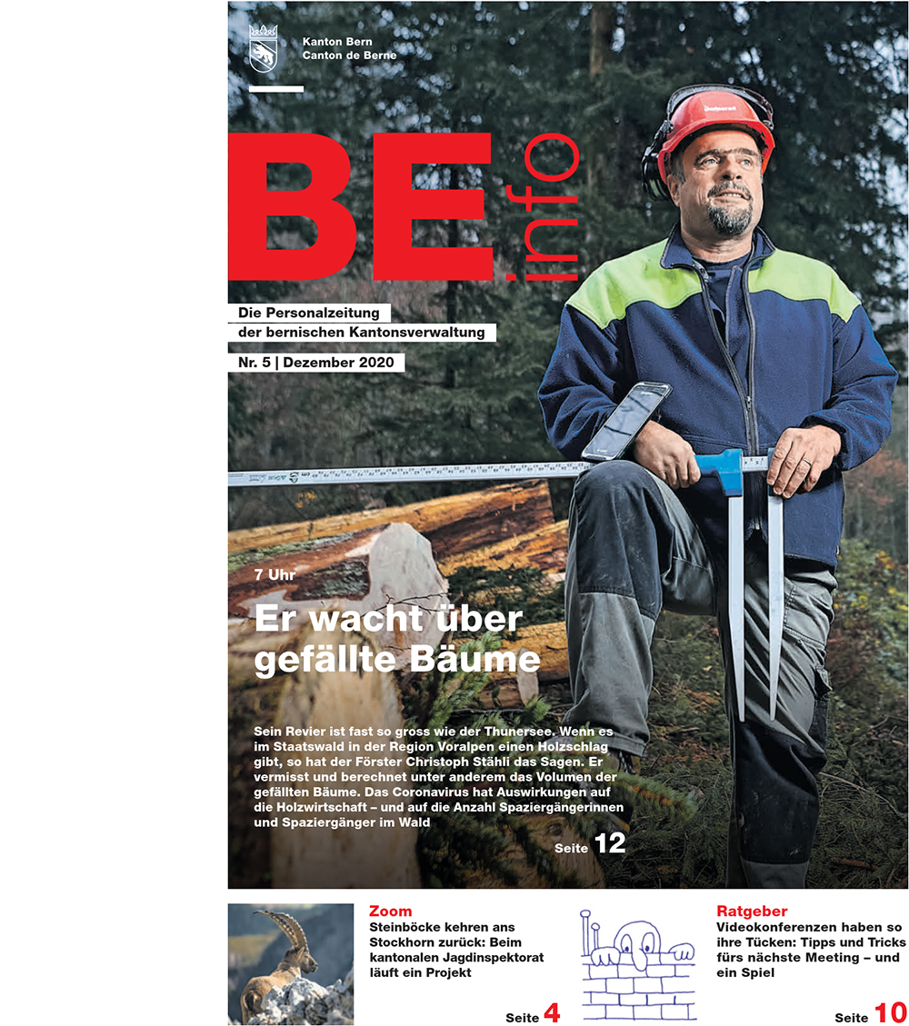 Personalzeitung BEinfo Nr. 5 / Dezember 2020